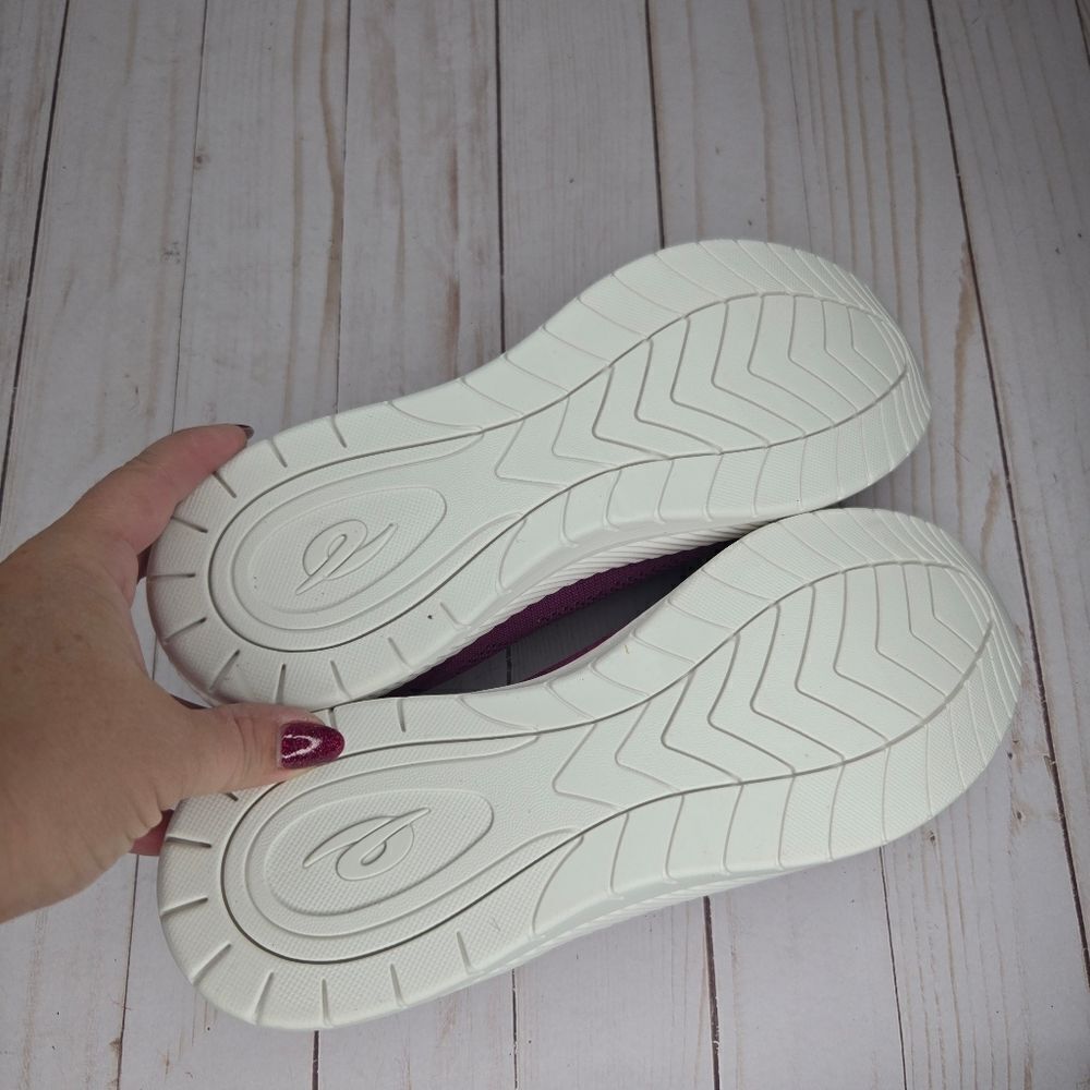 Easy Spirit Purple Pink Segeinee Slip On Sneakers - Picture 3 of 4